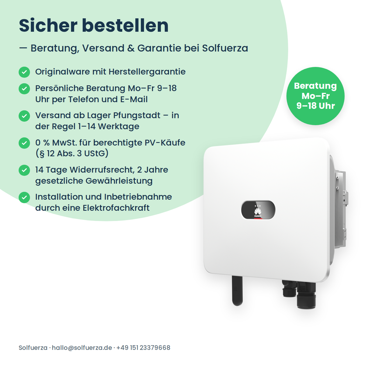 Falownik hybrydowy HUAWEI SUN2000-25K-MB0 25 kW