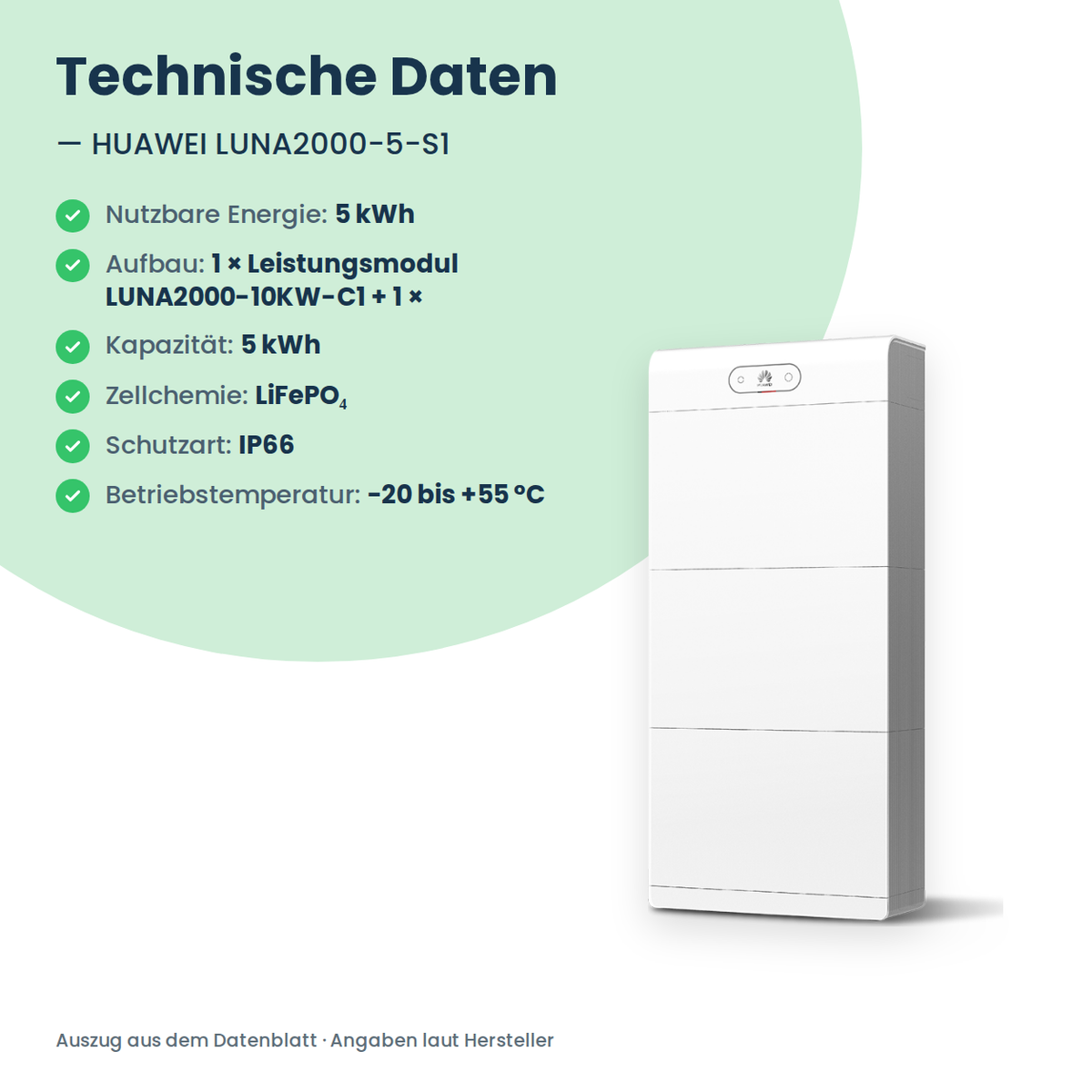 Magazyn energii HUAWEI LUNA2000-5-S1 5 kWh