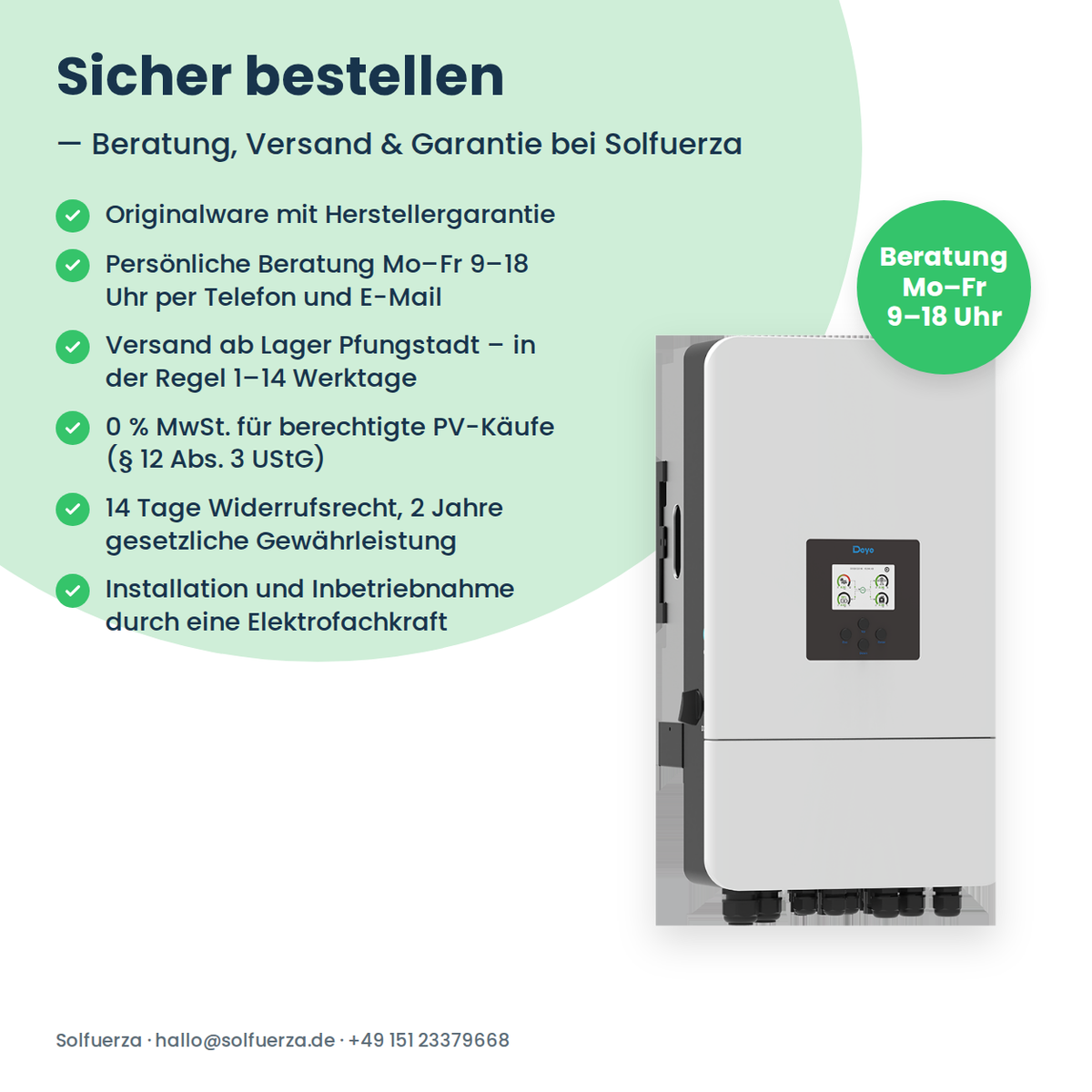 Deye SUN-12K-SG05LP3-EU – falownik hybrydowy 12 kW trójfazowy do magazynów niskonapięciowych