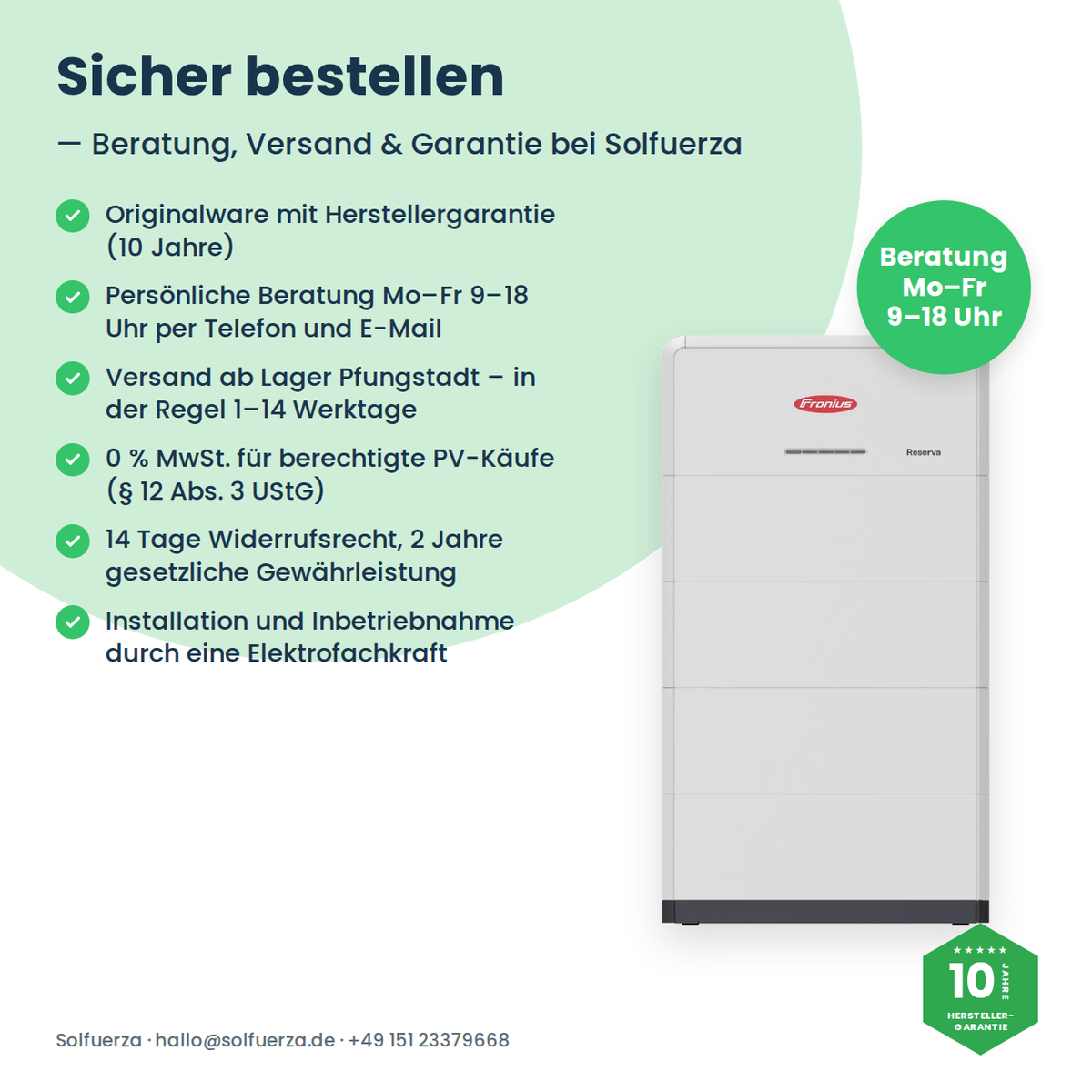 Magazyn energii Fronius Reserva 12.6 12,63 kWh