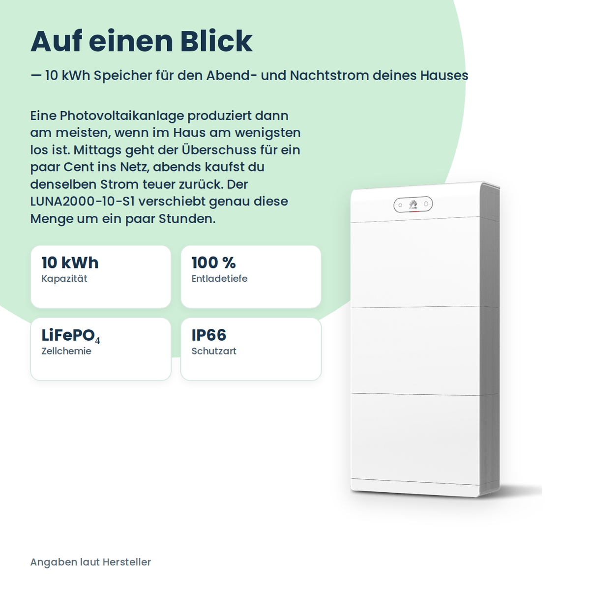 Magazyn energii HUAWEI LUNA2000-10-S1 10 kWh