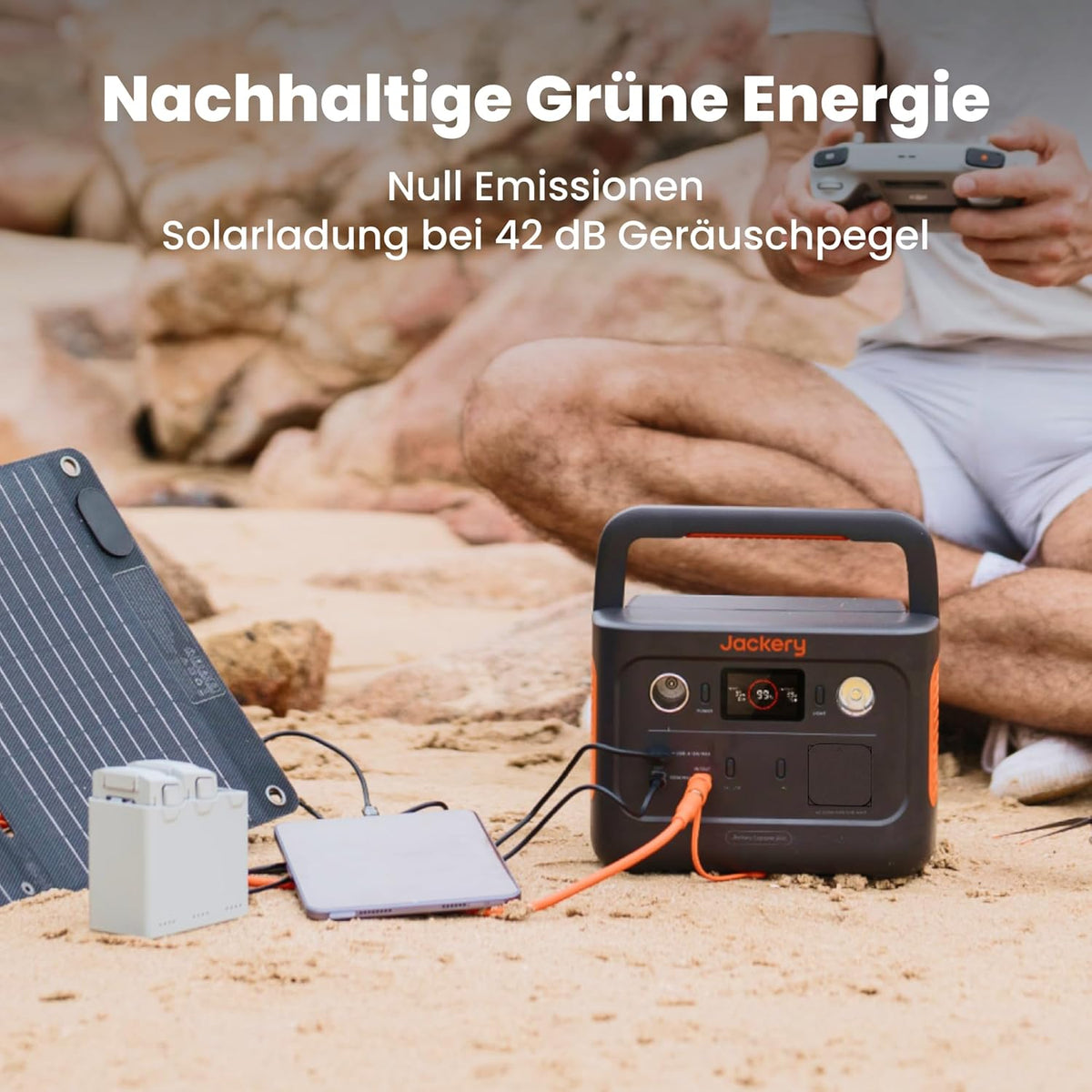 Przenośna stacja zasilania Jackery Explorer 240 v2 | 256 Wh LiFePO4, 300 W