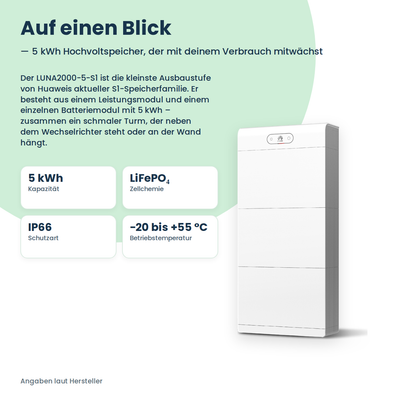 Magazyn energii HUAWEI LUNA2000-5-S1 5 kWh