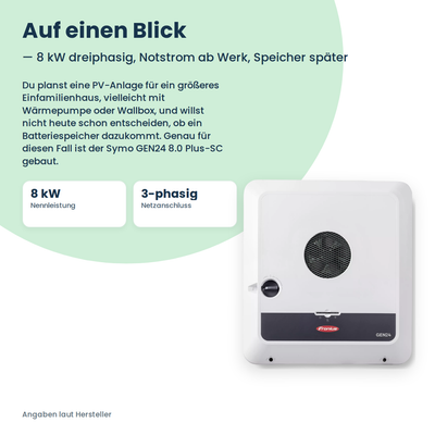 Falownik hybrydowy Fronius Symo GEN24 8.0 Plus-SC 8 kW