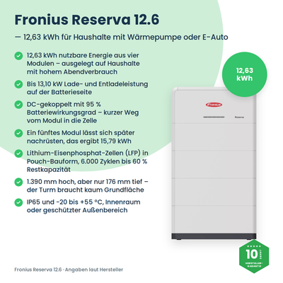 Magazyn energii Fronius Reserva 12.6 12,63 kWh