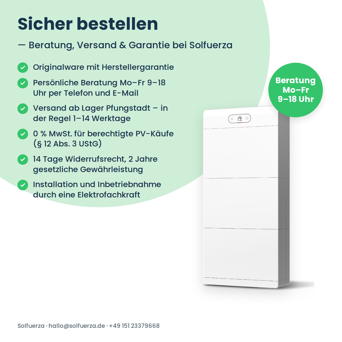 Magazyn energii HUAWEI LUNA2000-17-S1 17 kWh