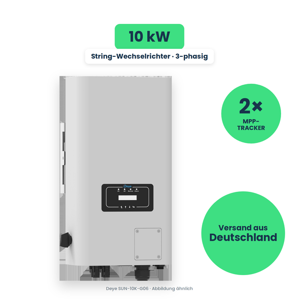 Deye SUN-10K-G06 – falownik stringowy 10 kW trójfazowy z 2 trackerami MPP
